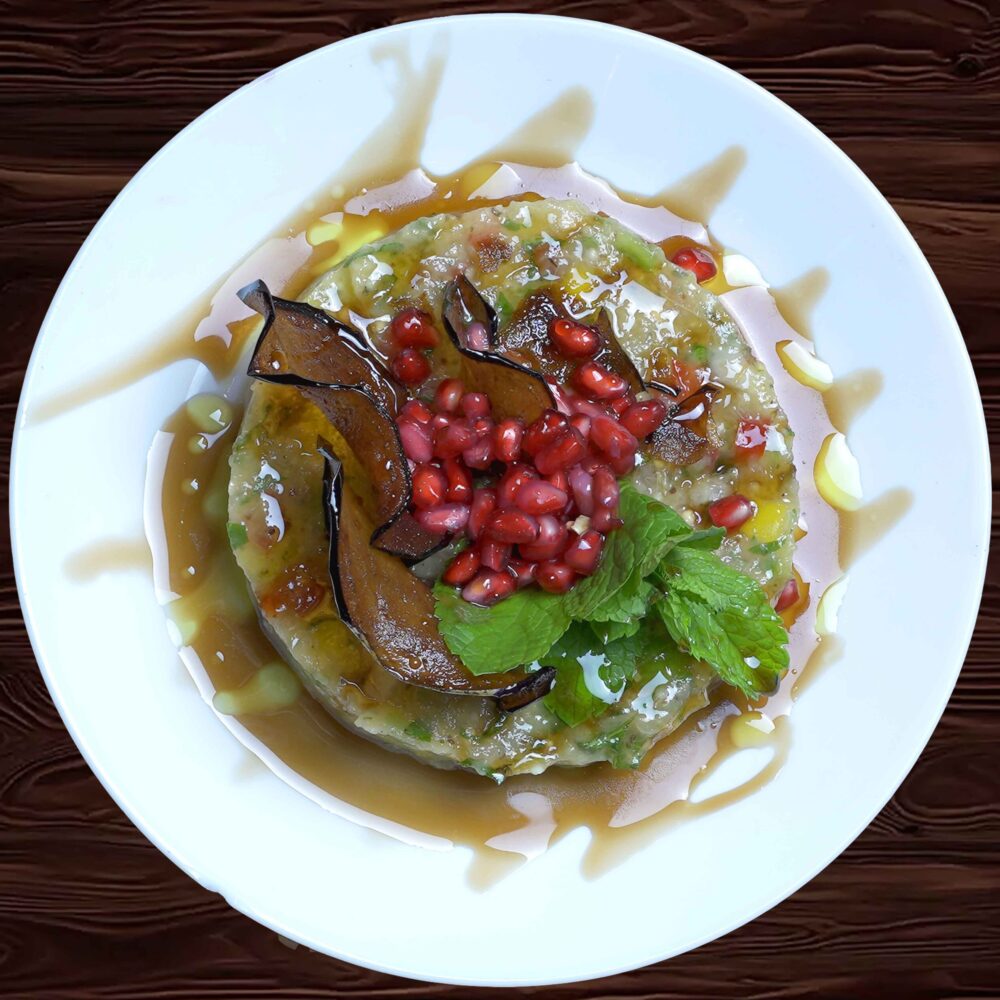 Baba Ganoush (Auberginen-Dip)2