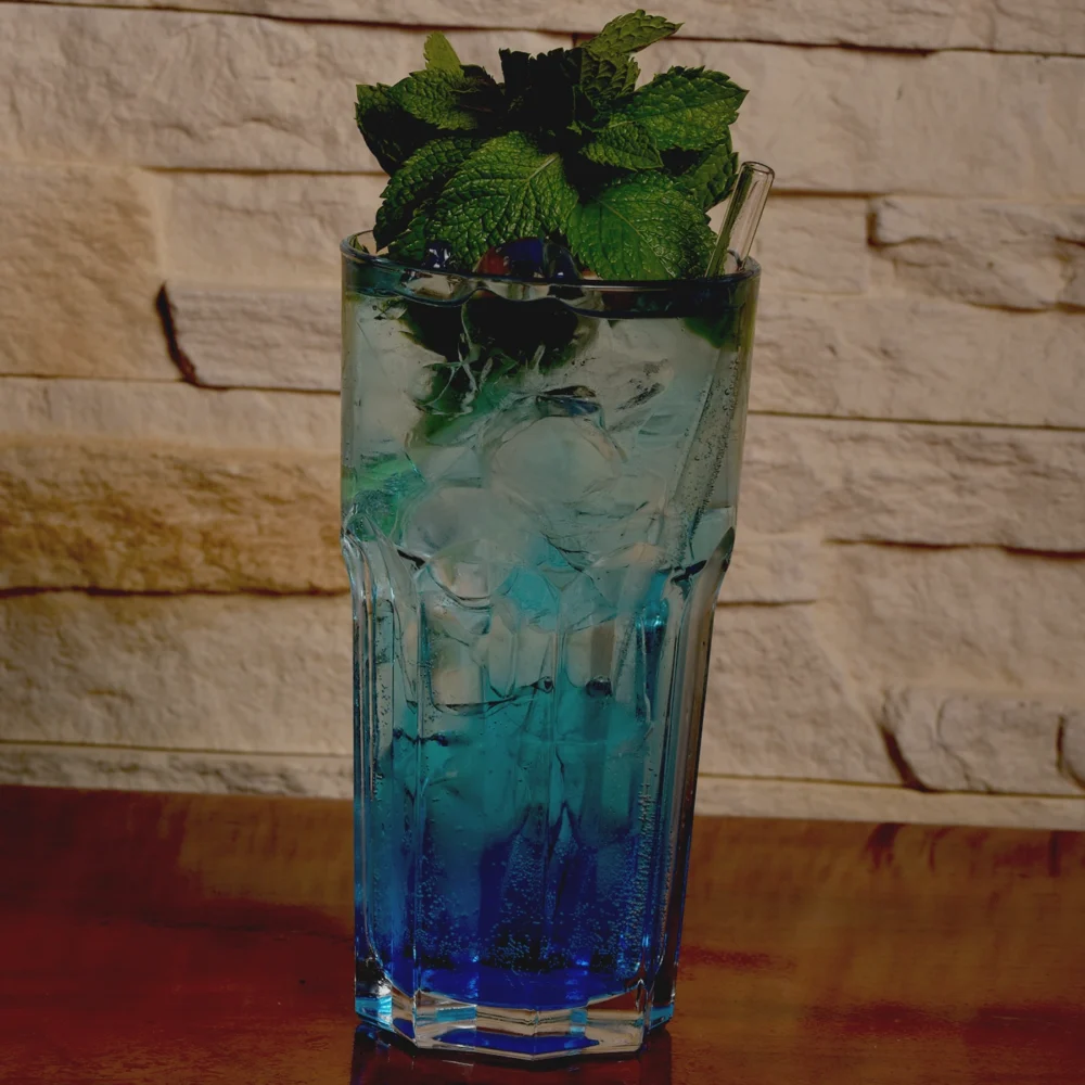 Minze Blu curacao Durstlöscher